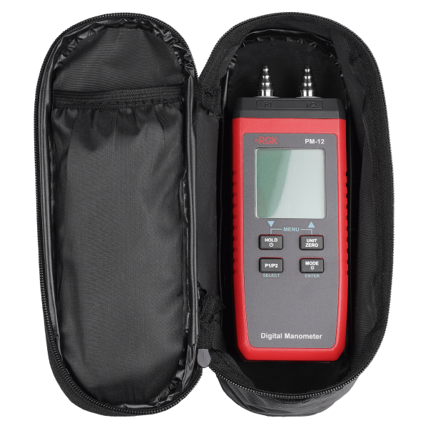 Цифровой манометр RGK PM-12 купить по низкой цене | МАКСПРОФИТ