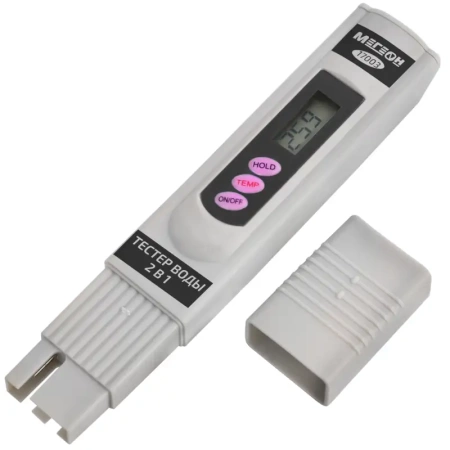 TDS метр 2 в 1 (солемер/ термометр) МЕГЕОН 17003 купить по низкой цене | МАКСПРОФИТ